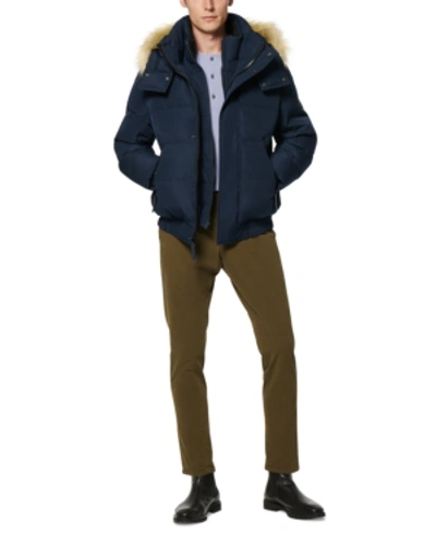 Marc New York Men's Umbra Down Bomber Jacket In Ink