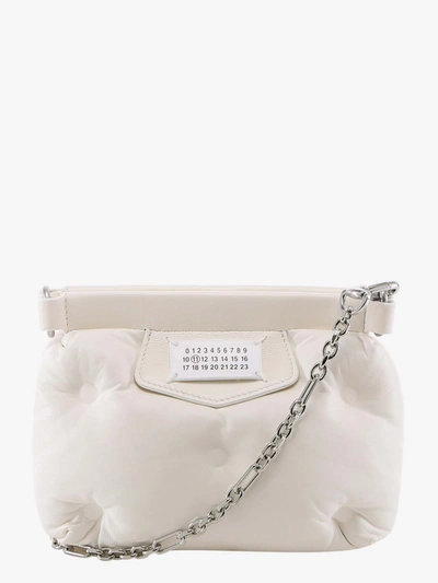 Shop Maison Margiela Shoulder Bag In White