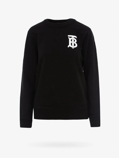 Shop Burberry Sweatshirt In Black