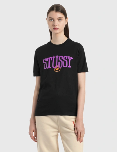 Shop Stussy Copyright T-shirt In Black