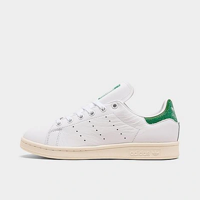 Shop Adidas Originals Adidas Men's Originals Stan Smith Primegreen Casual Shoes In Footwear White/green/off White