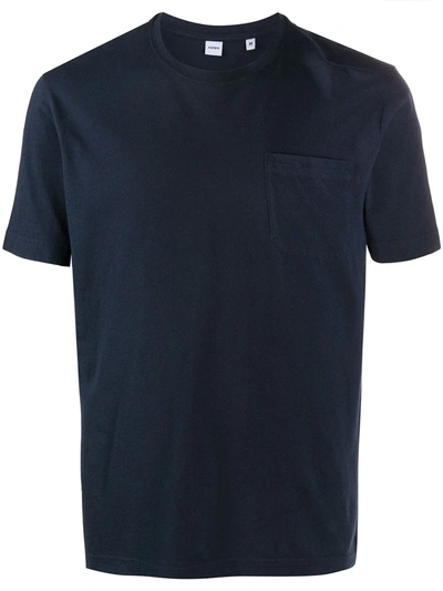 Shop Aspesi Plain T-shirt In Blue