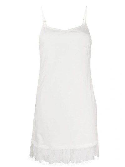 Shop Twinset Lace-trimmed Camisole In White