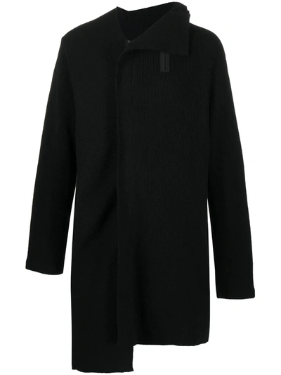 Shop Yohji Yamamoto Long-sleeve Jacket In Black