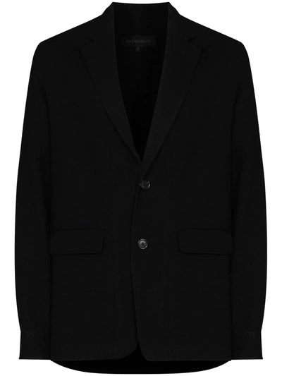 Shop Ann Demeulemeester Single-breasted Blazer Jacket In Black