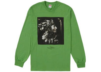 Pre-owned Supreme Joel-peter Witkin Harvest L/s Tee Green