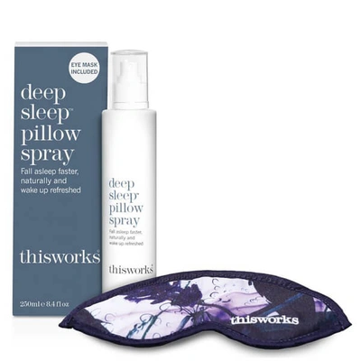 Shop This Works Eye Mask And Deep Sleep Pillow Spray 250ml
