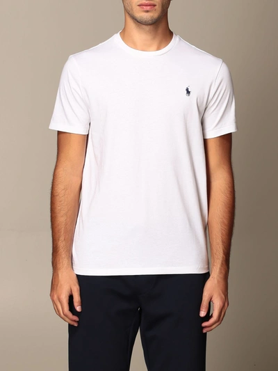 Shop Polo Ralph Lauren T-shirt With Logo In White