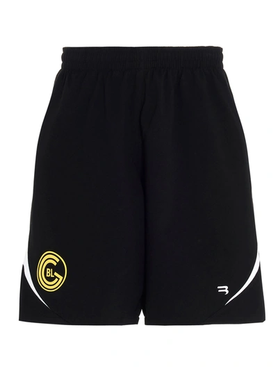 Shop Balenciaga Soccer Pants In Black