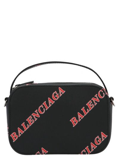 Shop Balenciaga Everyday Xs Bag In Black