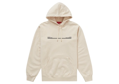 Supreme ny hooded online sweatshirt