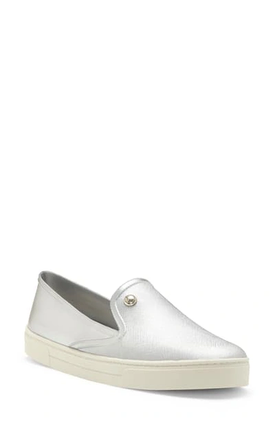 Shop Vince Camuto Margeta Slip-on Sneaker In Silver