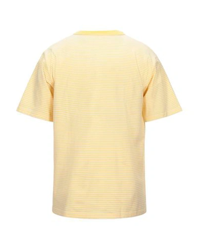 Shop Armor-lux T-shirt In Yellow