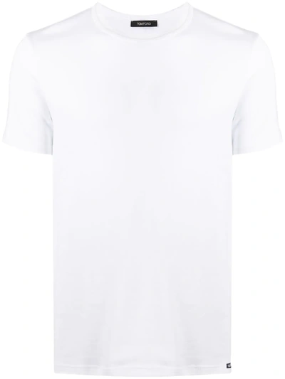 Shop Tom Ford Short-sleeve T-shirt In White