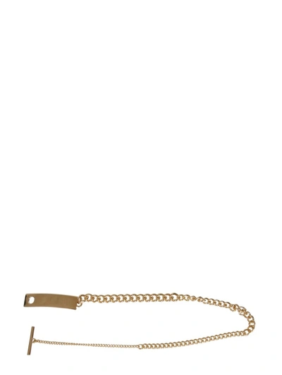 Shop A.p.c. Loulson Gold Brass Bracelet In Not Applicable