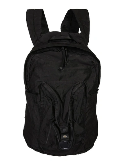 Shop C.p. Company Black Nylon Backpack