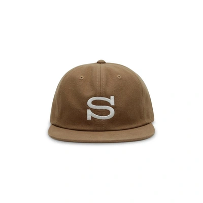 Shop Stussy Sport Logo Cap (khaki) In Brown