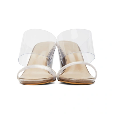 Shop Maryam Nassir Zadeh Tan Olympia Wedge Sandals In 380 Adobe