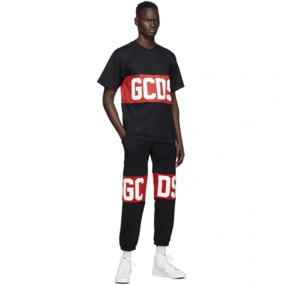 Shop Gcds Black Band Logo Lounge Pants