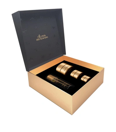 Shop Valmont L'elixir Des Glaciers The Majestic Ceremony Face And Eyes Gift Set In White