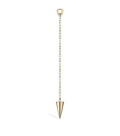 Shop Maria Tash Long Pendulum Charm With Long In Gold