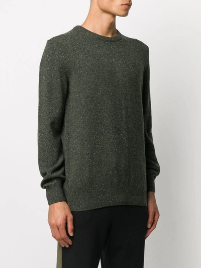 Shop Barbour Plain Classic Jumper In Green