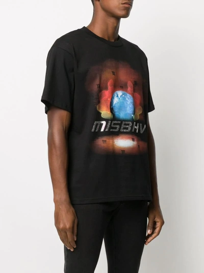 MISBHV LOGO PRINT T-SHIRT 
