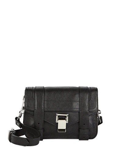 Shop Proenza Schouler Ps1 Mini Crossbody Bag In Black