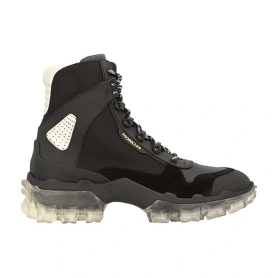 Shop Moncler Herbie Boots In Black