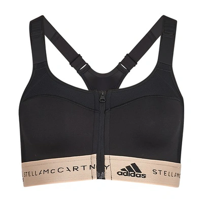 Shop Adidas By Stella Mccartney Truepur Bra In Black