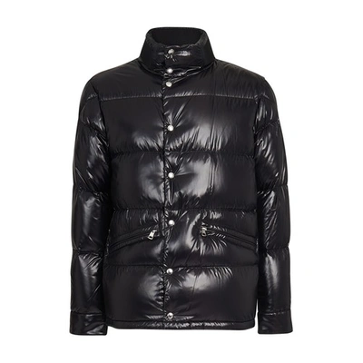 Shop Moncler Rateau Down Jacket In Black