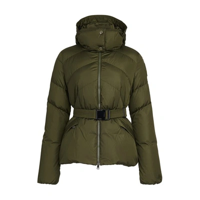 Shop Moncler Aloes Down Jacket In Kaki