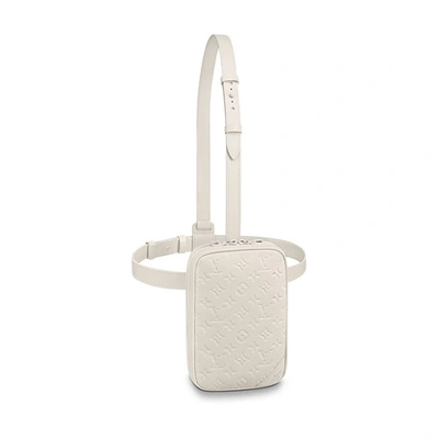 Shop Louis Vuitton Utility Side Bag In Blanc