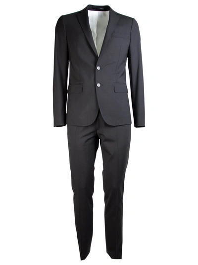 Shop Dsquared2 Two-piece Slim Suit In Black