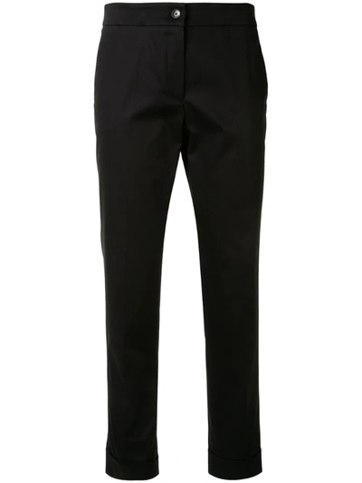 Shop Etro Slim-fit Tailored Trousers In Black