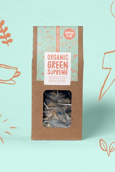 Nipper & Co Organic Green Supreme – Green Tea Blend For Your Mind, Body & Soul