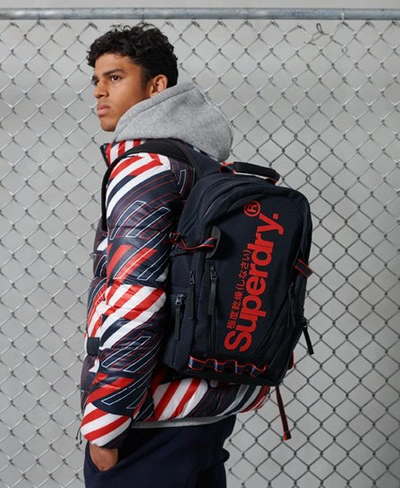 Superdry Combray Tarp Backpack In Navy | ModeSens