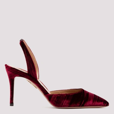 Shop Aquazzura Aquazzur In Cd Burgundy