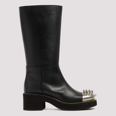 Shop Miu Miu Boot In F Black