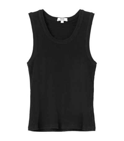 Shop Citizens Of Humanity Agolde Poppy Tank Top In Black
