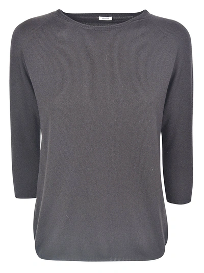 Shop A Punto B Regular Fit Plain Sweater In Coffee