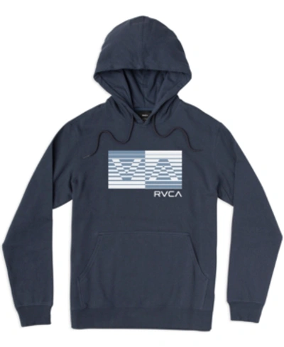 Shop Rvca Mens Linked Hoodie In New Navy