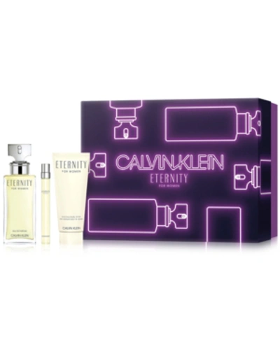 Shop Calvin Klein 3-pc. Eternity For Women Gift Set