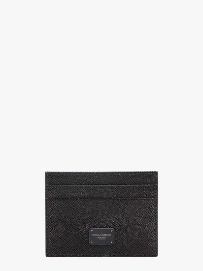 Shop Dolce & Gabbana Card Holder In Black