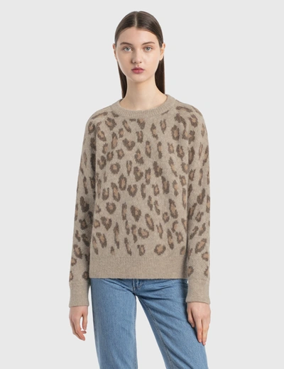 Shop A.p.c. Esther Sweater In Beige