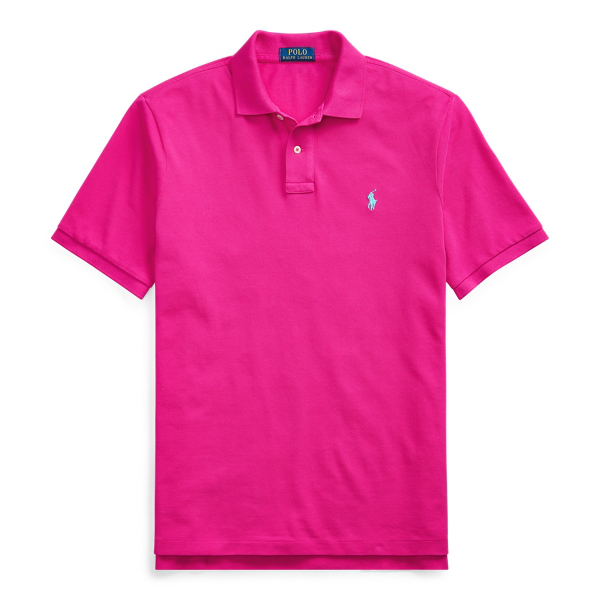 pink ralph lauren polo shirt