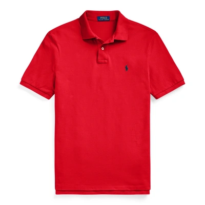 Polo Ralph Lauren Classic Fit Mesh Polo Shirt In Rl2000 Red