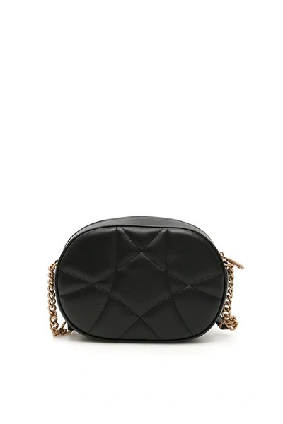 Shop Dolce & Gabbana Devotion Oval Camera Bag In Black