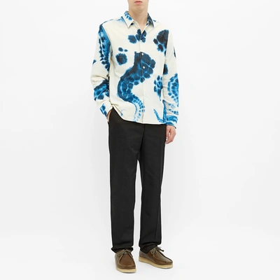 Shop A Kind Of Guise Flores Corduroy Shirt In Blue