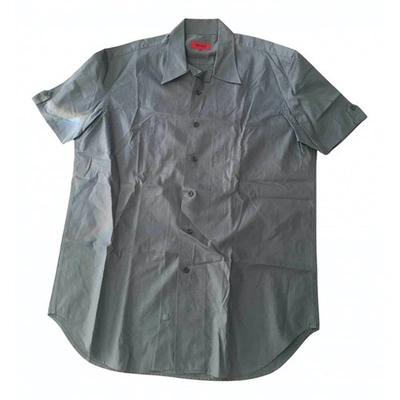 Pre-owned Hugo Boss Shirt In Grey